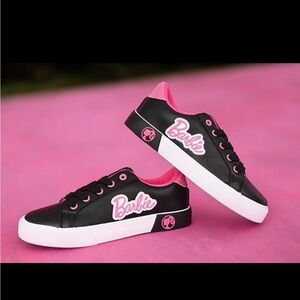 Barbie Black and Pink Sneakers
